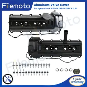Lr007656 Filemoto Engine Valve Cover For Jaguar 03-08 Xkr S-type R 2009 Xf 4.2l Sc