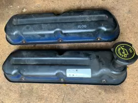 4k342ba Ford 1994-1995 Mustang Gt 5.0 Sn95 302 V8 Steel Valve Covers Set Lh&rh Pair Oem