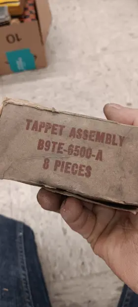 B9te-6500-a Ford Solid Tappets Nos 52-61