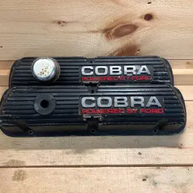 C7ae-6a892-a Ford 1966-70 Shelby Gt350 Cobra Powered By Finned Aluminum Valve Covers