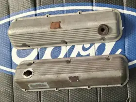 D00-6583-a Ford 1970 1971 429 Super Cobra Jet Aluminum Valve Cover / Rocker Arm Torino Accessory