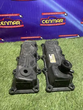 F57e-6a513 Ford 95-01 Ranger 3.0 Vulcan V6 Ohv Valve Cover Set Pair Lh&rh Black Oem