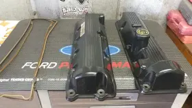 F6az-6582-ha Ford 1996-1998 Mustang Gt 4.6l 2v Oem Valve Covers 11 Bolt Pair Sohc