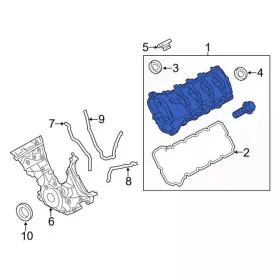 Kr3z-6582-k Ford Genuine Valve Cover