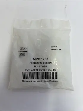 Mpb-1767 Ford Oval 1767 Design Bolt Caps For Valve Cover Bolts Mpb New