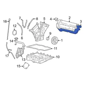 3f1z6584ba Ford Oe For Escape 2004-2006 Right Engine Valve Cover Gasket