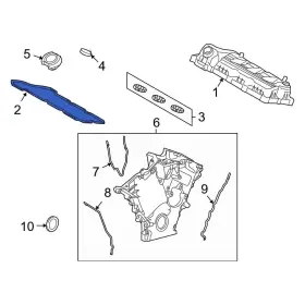 9l8z6584a Ford Oe For Fusion 2010-2012 Right Engine Valve Cover Gasket