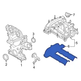 Cm5z6584b Ford Oe For Focus 2015-2018 Engine Valve Cover Gasket Cm5z6584b Ford Oe For Focus 2015-2018 Engine Valve Cover Gasket