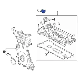 F2gz6766a Ford Oe For F-150 2015-2024 Engine Oil Filler Cap