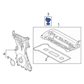 F2gz6766c Ford Oe For F-150 2018-2023 Engine Oil Filler Cap