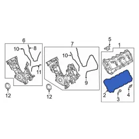 Jl3z6584d Ford Oe For F-150 2018-2020 Left Engine Valve Cover Gasket