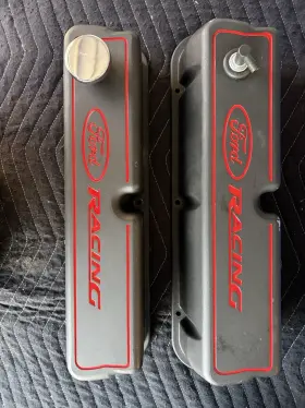 M-6582-l302 Ford Performance Sbf Racing Tall Valve Covers