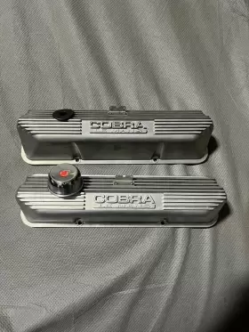 S7ms6582 Ford Performance 1968 Shelby Mustang Cobra Lemans Valve Covers S7ms6582 Ford Performance 1968 Shelby Mustang Cobra Lemans Valve Covers
