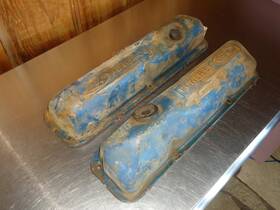 Ford Powvc360390 Oem Steel Power By Valve Cover Set Pair Fe 360 390 V-8
