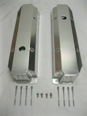 Gh55-501055 Gearhead Fits Big Block Dodge Mopar 383 440 Fabricated Aluminum Tall Valve Covers Return