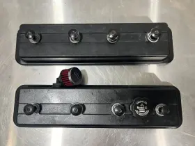 12552321 General Motors 94 95 96 Corvette Lt1 Lt4 Composite Valve Covers W Bolts Breather Gm Oem Pair