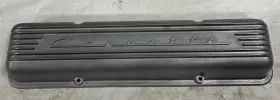 3767493sbc General Motors 3797493 Oem Gm Corvette 1966 67 7 Fin Aluminum Valve Covers Straight Pattern
