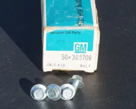 388708 General Motors Four Nos Gm Valve Cover Bolts 1964-81 Chevy Corvette Camaro Chevelle Nova 388708 General Motors Four Nos Gm Valve Cover Bolts 1964-81 Chevy Corvette Camaro Chevelle Nova