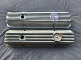 3932417 General Motors Corvette Camaro Aluminum Valve Covers Lt1 Z28
