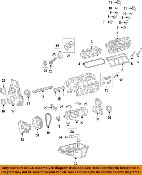 12708191 Gm Oem 21-23 Silverado 1500 Tahoe Engine Parts-valve Cover