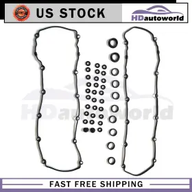Hd05809to913wr Hdautoworld For Ford Jaguar Ls 3.9l V8 Dohc Valve Cover Gasket With Grommets 2000-2006