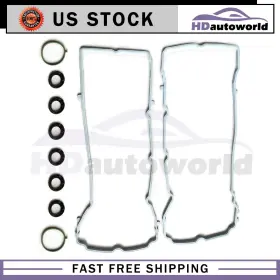 Hd12410to741wr Hdautoworld For Chrysler Dodge 200 3.2l V6 Dohc Valve Cover Gasket 2011-2016