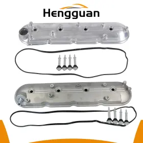 294-965 Hengguangauto Lh And Rh Valve Cover Set With Gasket Bolts For Chevy Silverado Gmc Cadillac 99-08