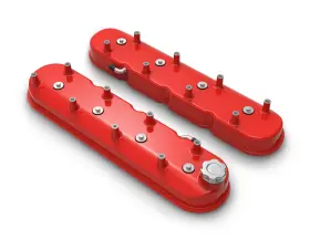 241-113 Holley Tall Ls Valve Covers - Gloss Red