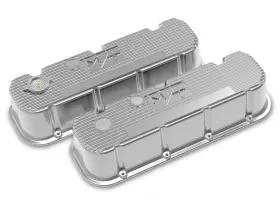 241-151 Holley Engine Valve Cover Set-vin W Carb