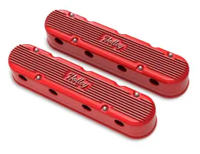 241-174 Holley 2-piece Vintage Series Valve Cover - Gen Iii/iv Ls Gloss Red