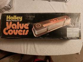 Holley 241-23 Mickey Thompson Aluminum Valve Covers Ford 69/75 429/460 Ci. Nos