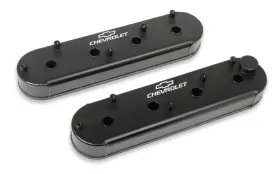 241-294 Holley Gm Track Series Valve Covers - Small Block Chevrolet Gen Iii/iv