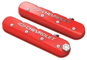 241-404 Holley Aluminum Valve Covers Gm Ls1/ls2/ls3/ls6/ls7 Engines Tall-style B
