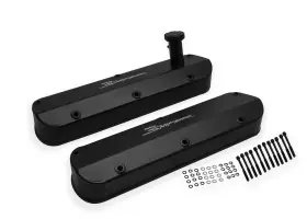 890013b Holley Sniper Efi Valve Cover - Fabricated Aluminum Ford Small Block Tall