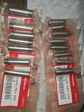 Honda 12204-pr3-305 B16 B18c Vtec Oem Valve Giude Set Genuine New Discontinued