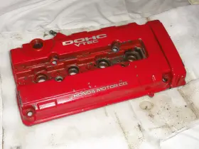 12310-pr3-000 Honda Genuine Oem Valve Cover Painted Red Dohc Vtec