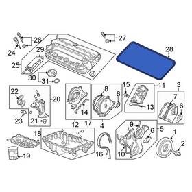 Honda Oe 12050rcja00 For Accord 2005-2007 Right Engine Valve Cover Gasket Set
