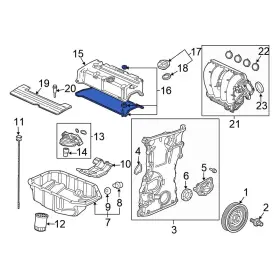 12341r40a00 Honda Oe For Civic 2012-2015 Engine Valve Cover Gasket