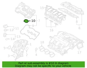 22443-3l110 Hyundai Kia Genuine Valve Cover Seal For 17-25 Palisade Telluride Sedona Sorento