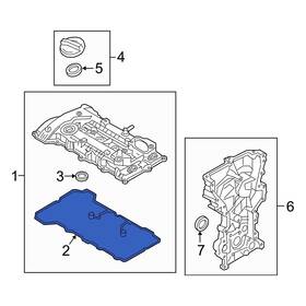 Hyundai Oe 2.24412e 215 For Sonata 2016-2019 224412e210 Engine Valve Cover Gasket