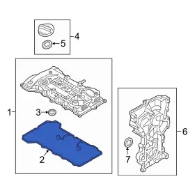 224412e210 Hyundai Oe 2.24412e 215 For Sonata 2016-2019 Engine Valve Cover Gasket