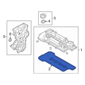 224412b610 Hyundai Oe For Sonata 2015-2019 Engine Valve Cover Gasket 224412b610 Hyundai Oe For Sonata 2015-2019 Engine Valve Cover Gasket