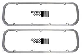 Ict Billet 551640-3 Bbc Big Block 3/8 Inch Valve Cover Spacer Tall Flange Aluminum