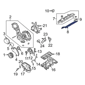 132707s000 Infiniti Oe For Qx56 2004-2010 Engine Valve Cover Gasket