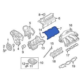 132709n02a Infiniti Oe For Qx60 2022-2024 Engine Valve Cover Gasket