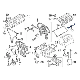 13270ey01a Infiniti Oe For G37 2008-2013 Right Engine Valve Cover Gasket