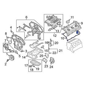 Infiniti Oe A3270jk20b For G35 2007-2008 Left Engine Valve Cover Gasket