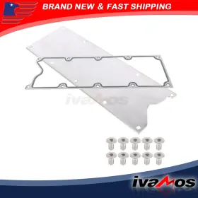 Iatv25590v Ivamos Valley Pan Cover With Gasket Plate Knock Sensor For Gmc Sierra 1500 2007 2008-2013