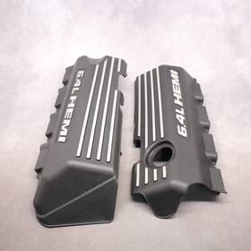 Jeep 05038693ac Read 2012-2021 Grand Cherokee Hemi 6.4l Engine Cover Trim Pair Set