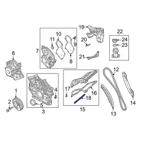 68490000aa Jeep Oe Left Engine Valve Cover Washer Seal